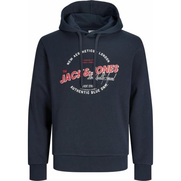 sudaderas con capucha Jack & jones azul con diseños
