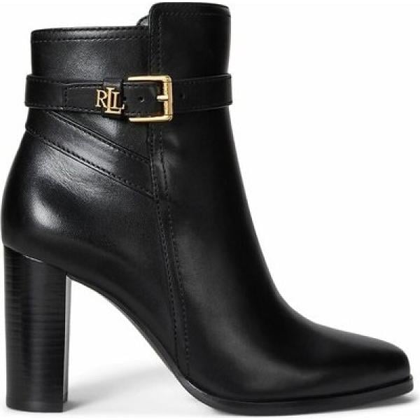 botines Lauren Ralph Lauren negro