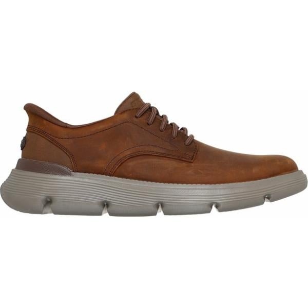 zapatos con cordones Skechers marrón