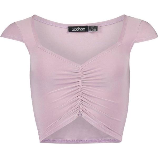 top Boohoo violeta