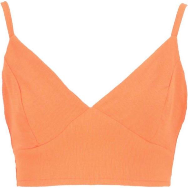 top Boohoo naranja