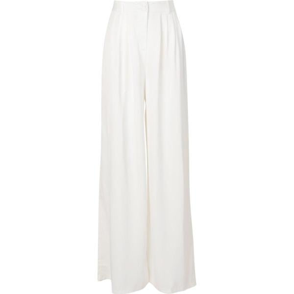 pantalones Boohoo blanco