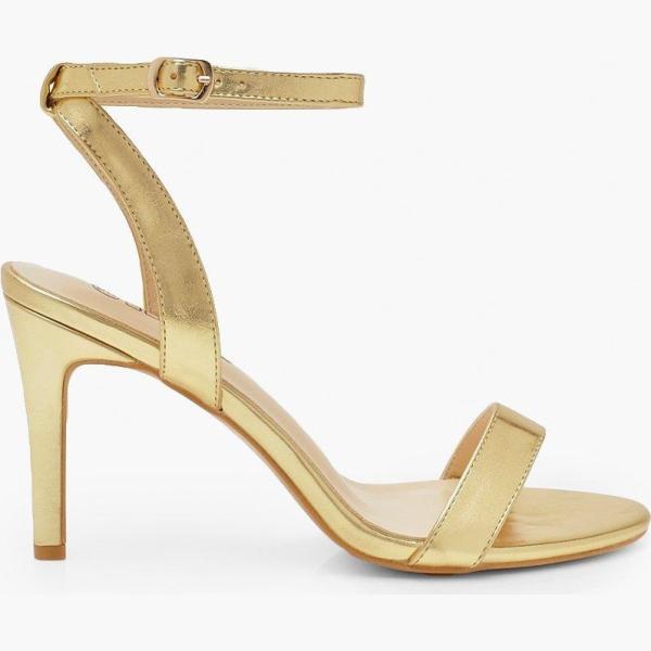 zapatos de tacón Boohoo amarillo
