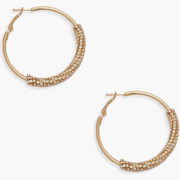 pendientes Boohoo amarillo