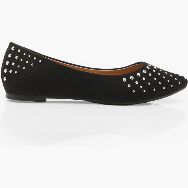bailarinas Boohoo negro