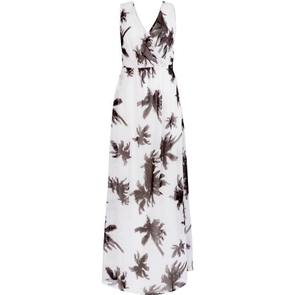 vestidos largos Boohoo blanco con diseños