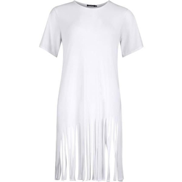 vestidos Boohoo blanco