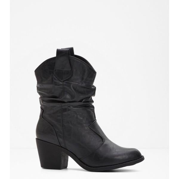 bottines texanes bonprix noir