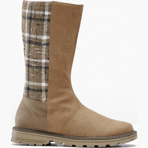 bottes bonprix marron