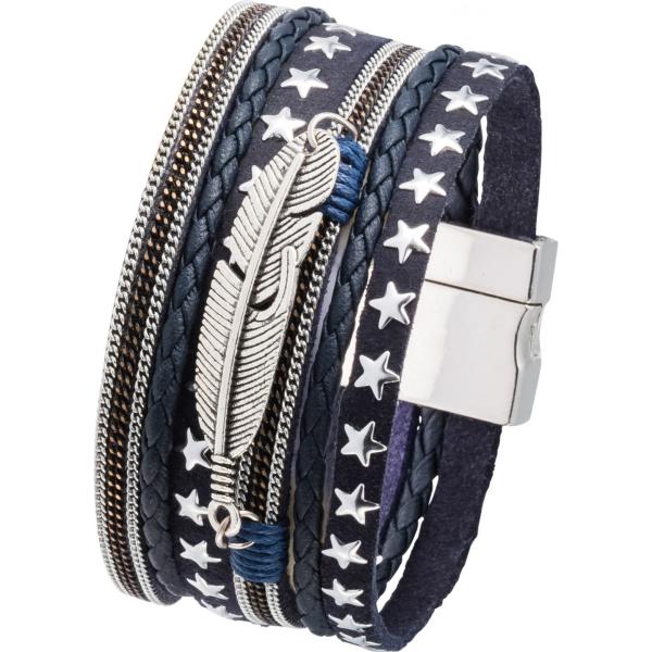 bracelets bonprix bleu imprimé