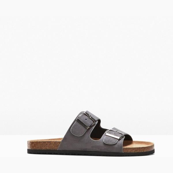 pantoufles bonprix blanc