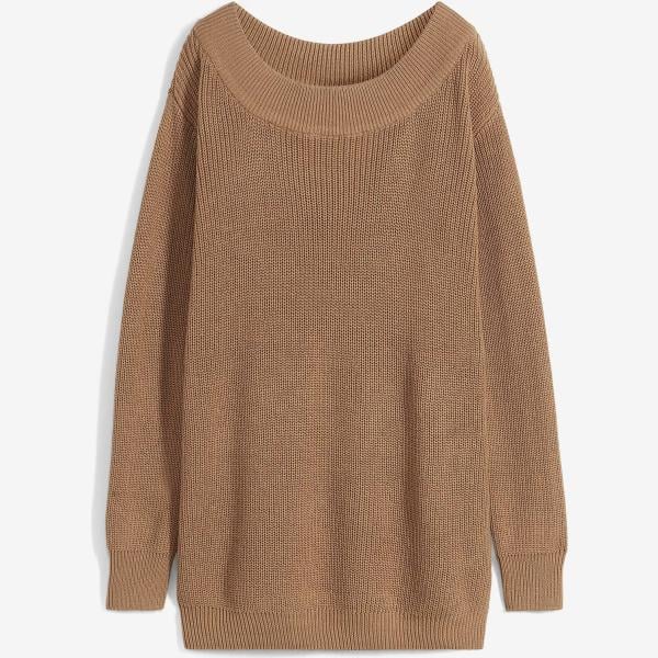 pulls bonprix marron
