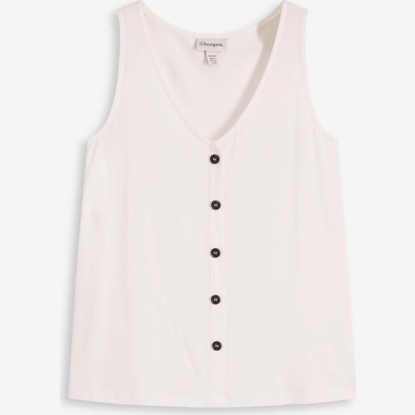 hauts bonprix blanc
