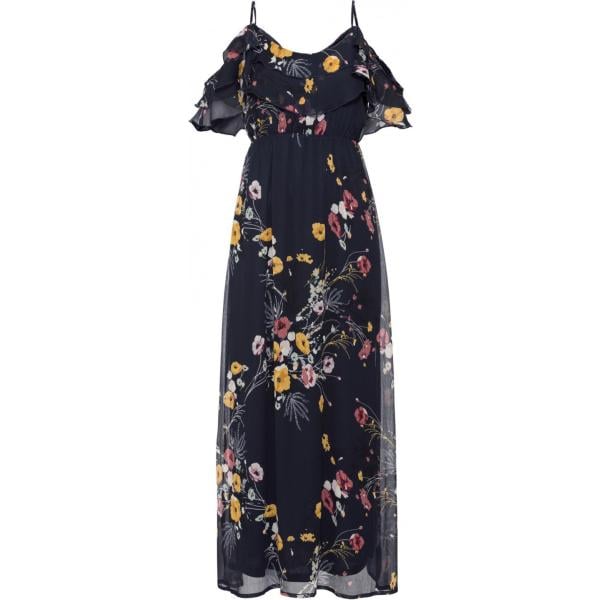 robes longues bonprix noir imprimé