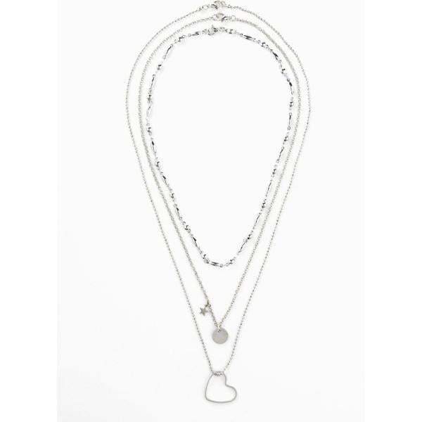 colliers bonprix blanc