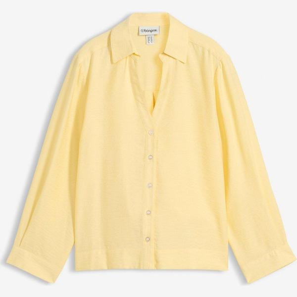 chemisiers bonprix blanc