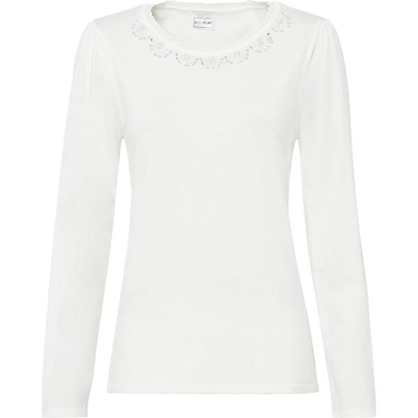 pulls bonprix blanc