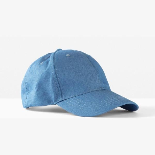 chapeaux avec visière bonprix bleu