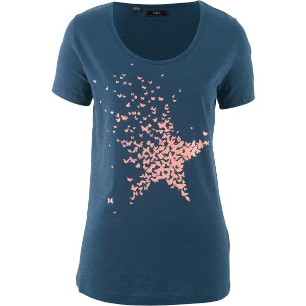 t-shirts bonprix bleu