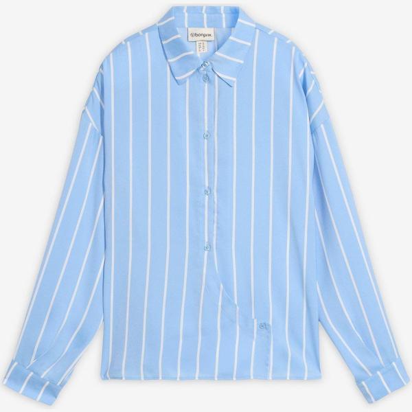 chemisiers bonprix bleu