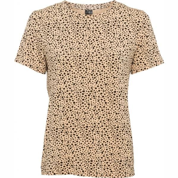 t-shirts bonprix marron imprimé