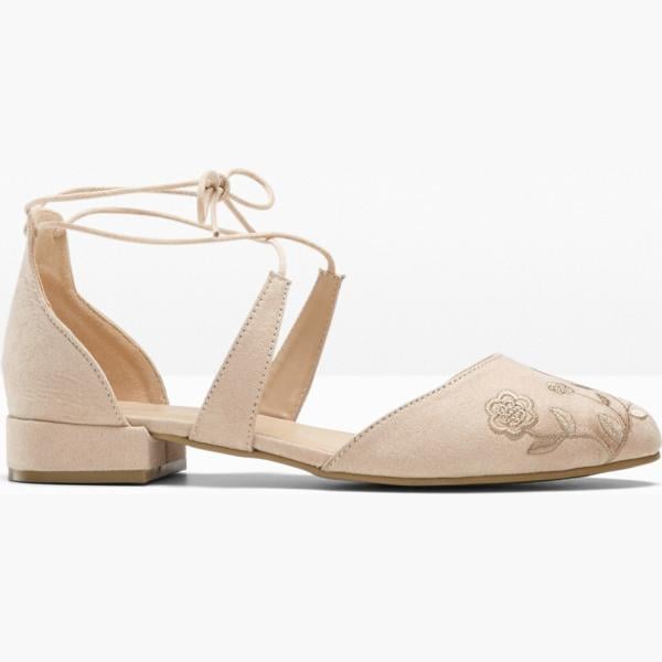 chaussures à talon bonprix blanc