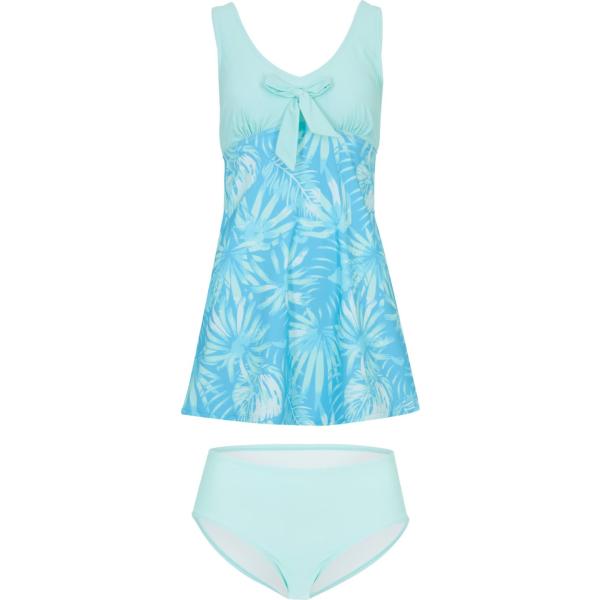 maillots de bain une pièce bonprix bleu