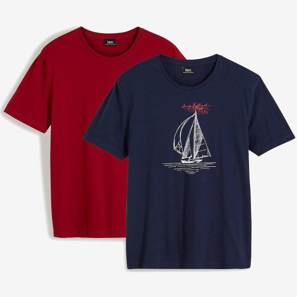T-shirt homme blanc neige imprimé laiton bonprix