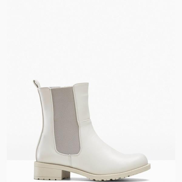 bottes bonprix blanc