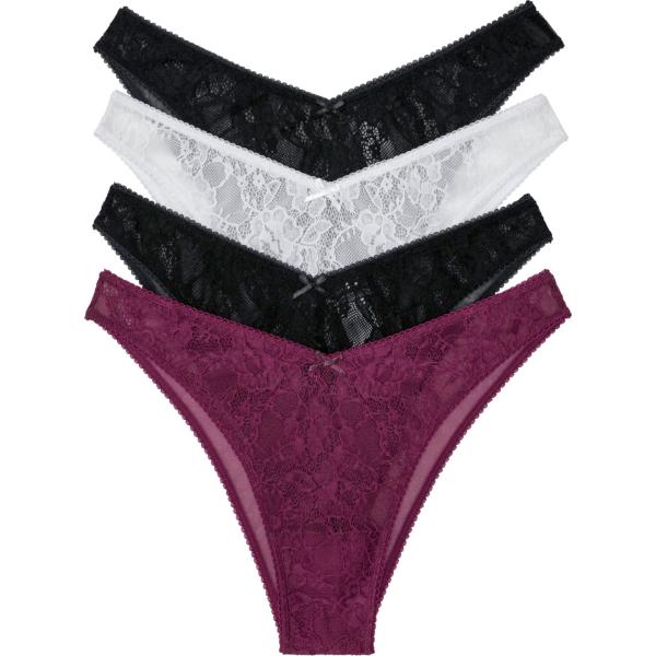 strings bonprix noir