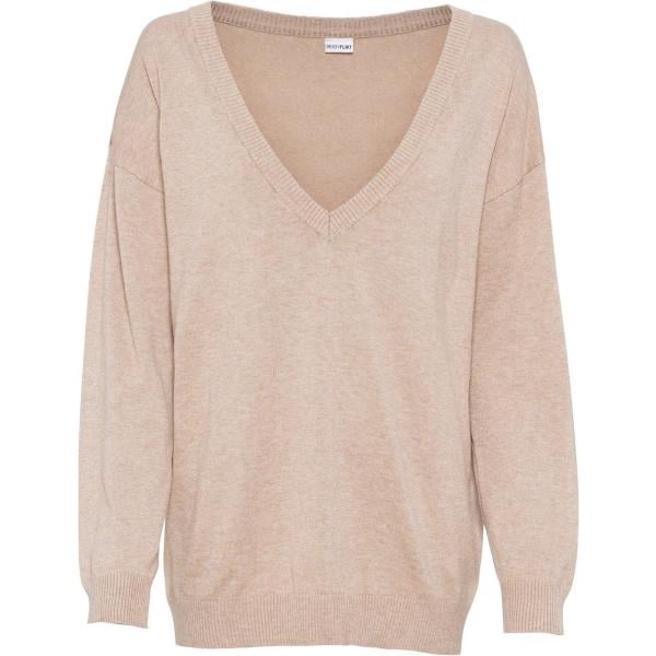 pulls bonprix marron