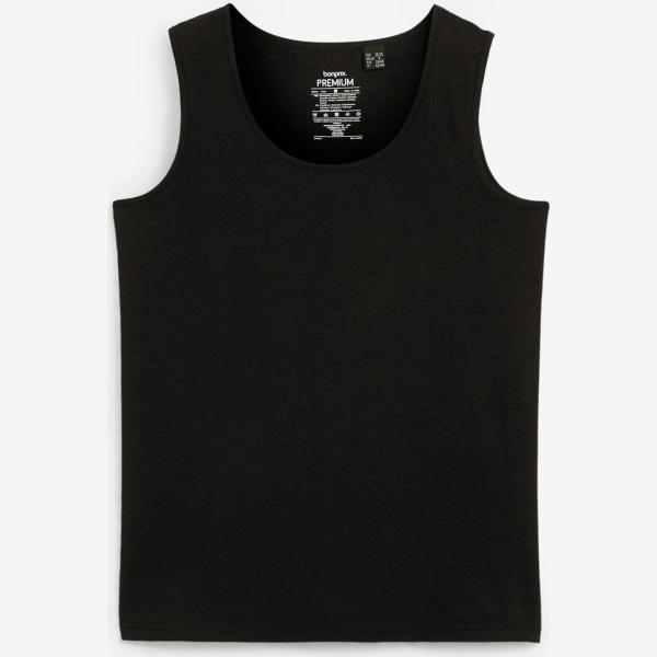 débardeurs à bretelles bonprix noir