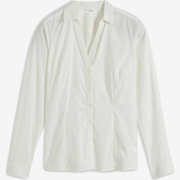 chemisiers bonprix blanc