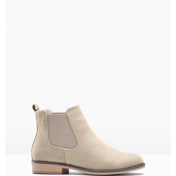 boots bonprix blanc