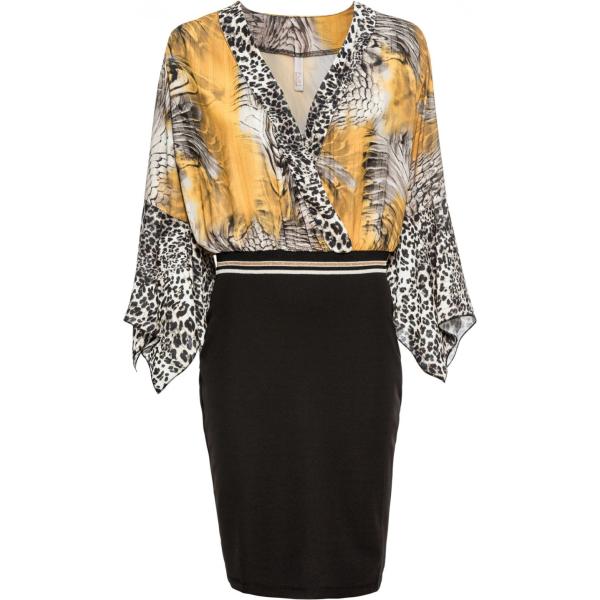 robes bonprix noir imprimé
