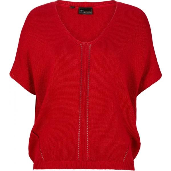 pulls bonprix rouge