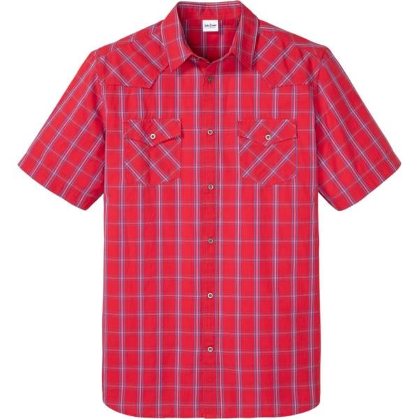 chemises à manches courtes bonprix rouge