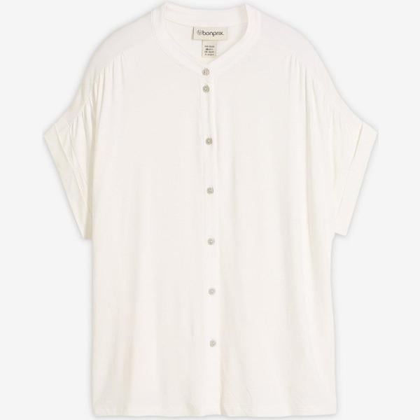 chemisiers bonprix blanc