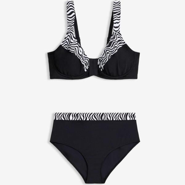 Maillot 2 pièces femme noir foncé à bretelles bonprix