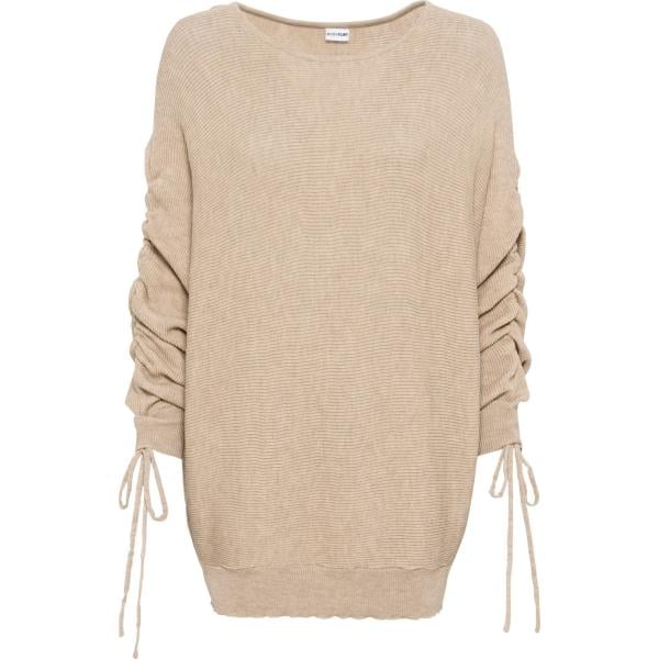 Gros pull best sale beige femme