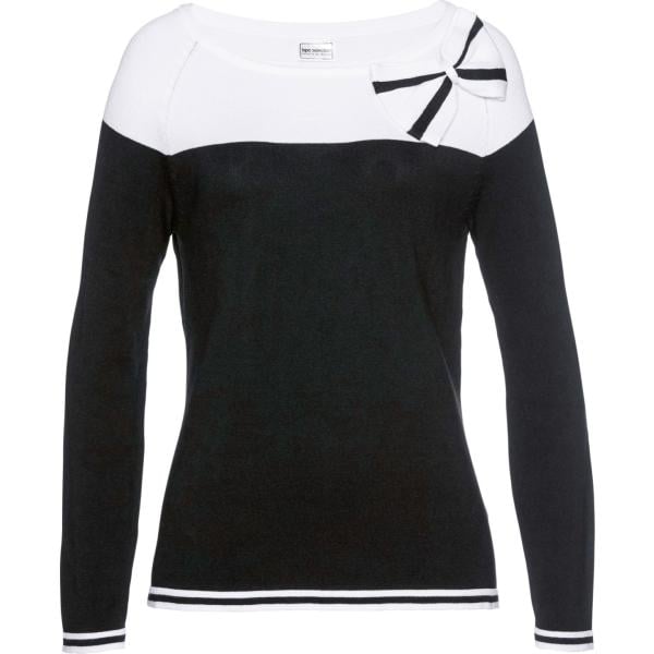 pulls bonprix noir