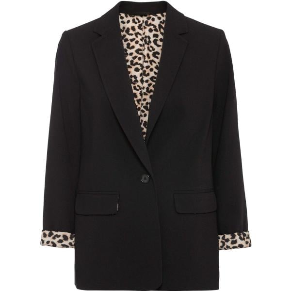 blazers bonprix noir imprimé
