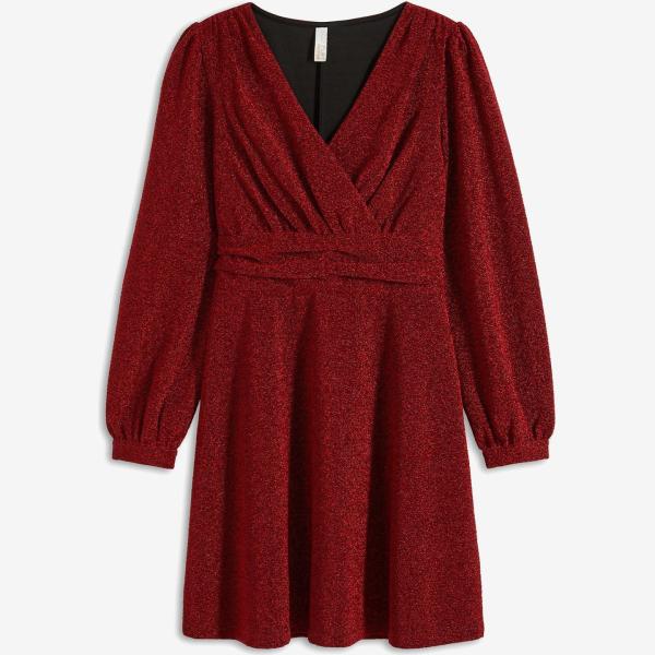 robes courtes bonprix rouge