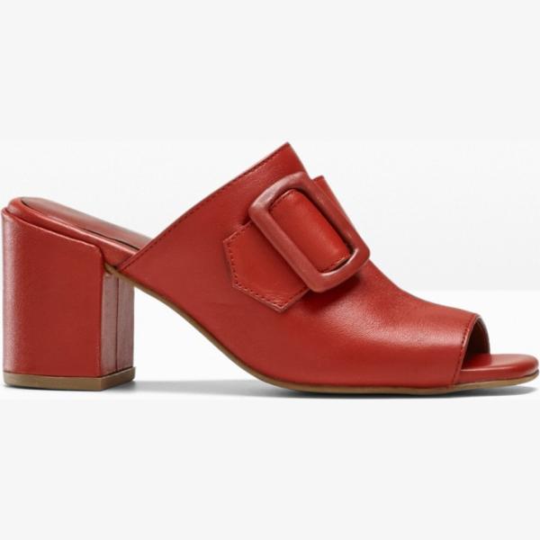 sabots bonprix rouge