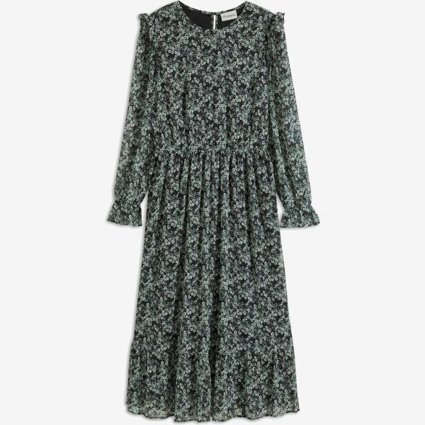 robes mi-longues/au genou bonprix gris