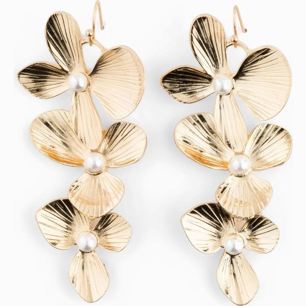 pendentifs bonprix blanc à fleurs