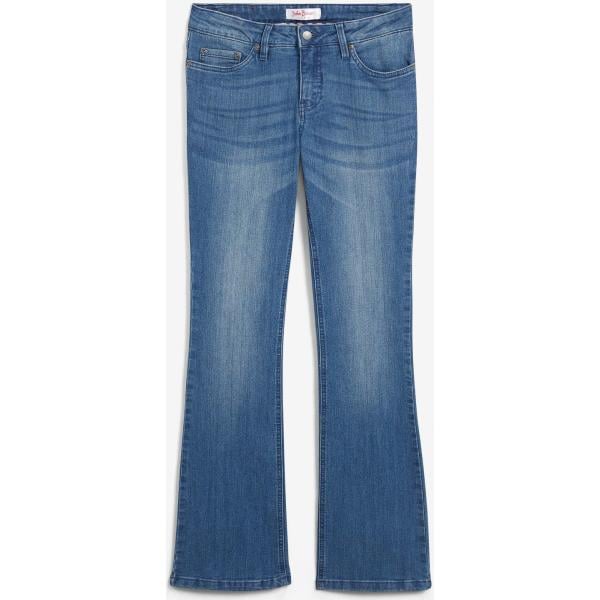 jean bootcut bonprix bleu