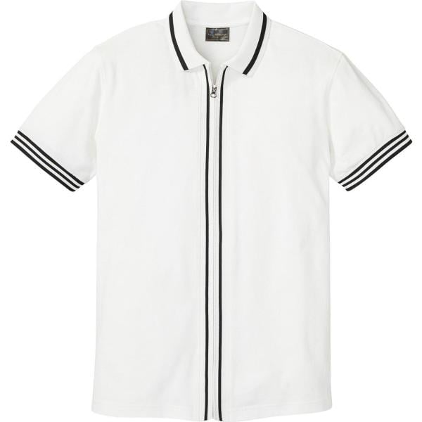 polos bonprix blanc