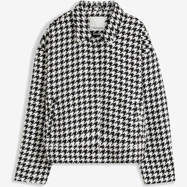 blazers bonprix gris imprimé