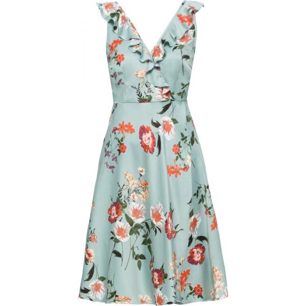 robes longues bonprix bleu à fleurs